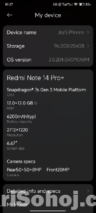 Redmi note 14 pro plus